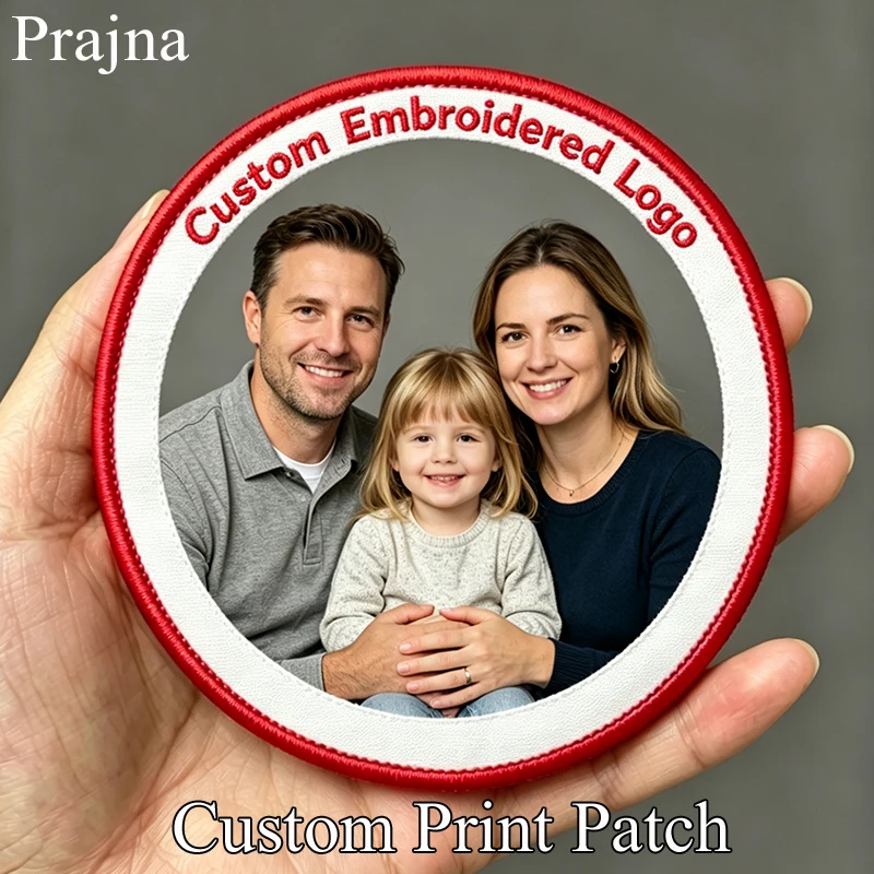 Detalle del parche personalizado Prajna