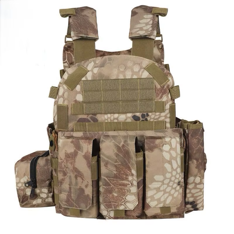 Chaleco táctico 6094 camuflaje transpirable infantil antipuñalada - imagen 4