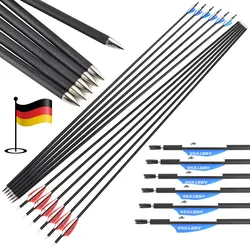 Flechas de carbono mixtas para caza y arco compuesto y recurvo