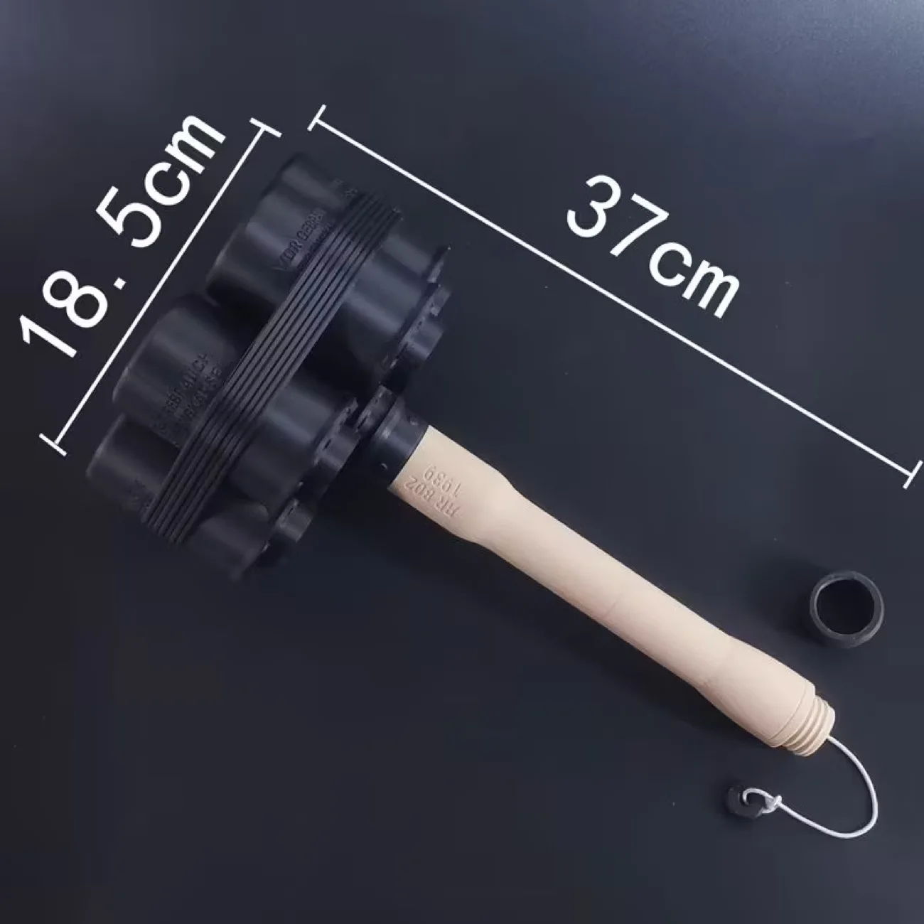 Modelo antitanque clúster impreso 3D, adorno de escritorio - imagen 3