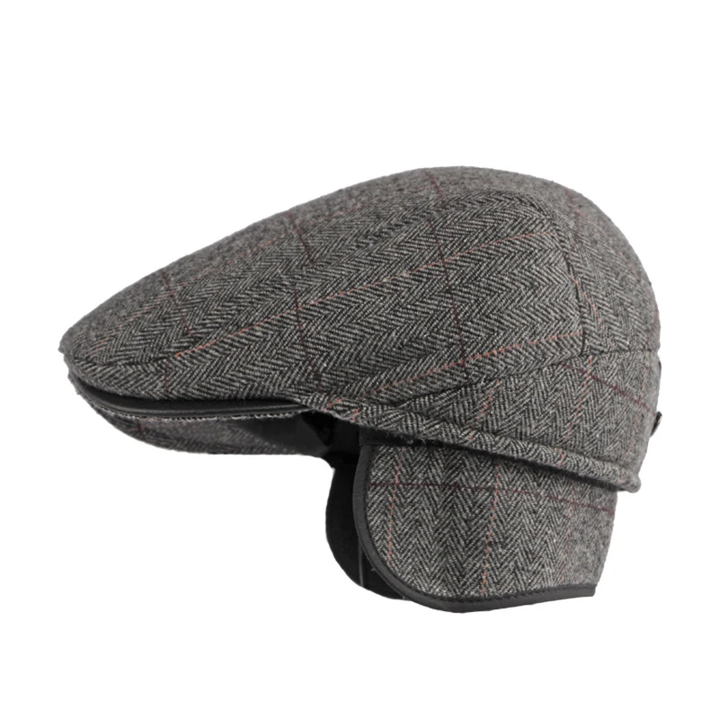 Gorro táctico de invierno con visera y orejeras sarga - imagen 2