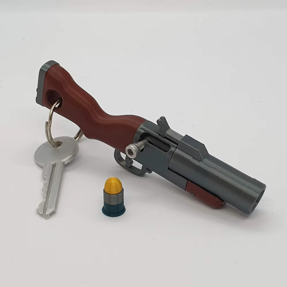 Llavero M79 lanzagranadas impreso en 3D, juguete táctico coleccionista - imagen 3
