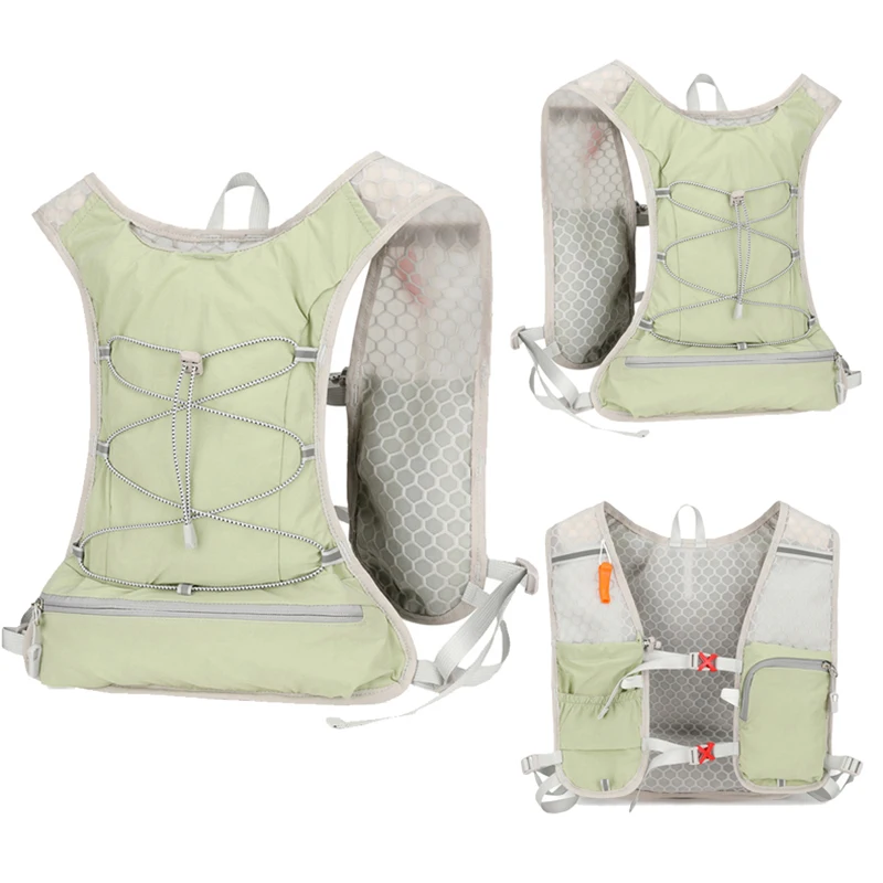 Mochila hidratación ligera trail running senderismo