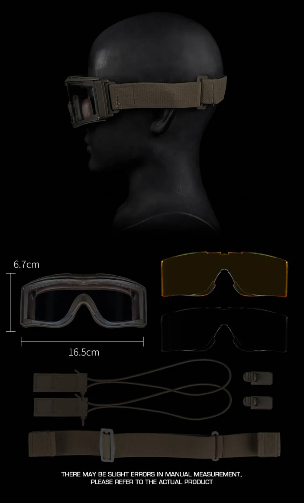 Uso con casco y ajuste integrado