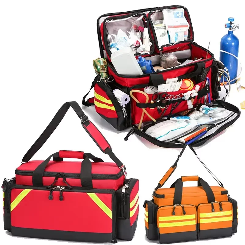 Botiquín táctico primeros auxilios impermeable Oxford gran capacidad - imagen 3