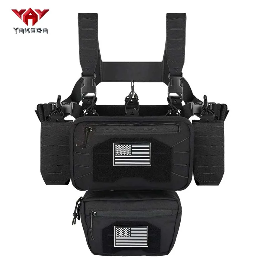 YAKEDA Sistema MOLLE multifunción ajustable extraíble con velcro - imagen 4