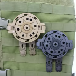 Kit MOLLE desconexión rápida con funda pistola IMI