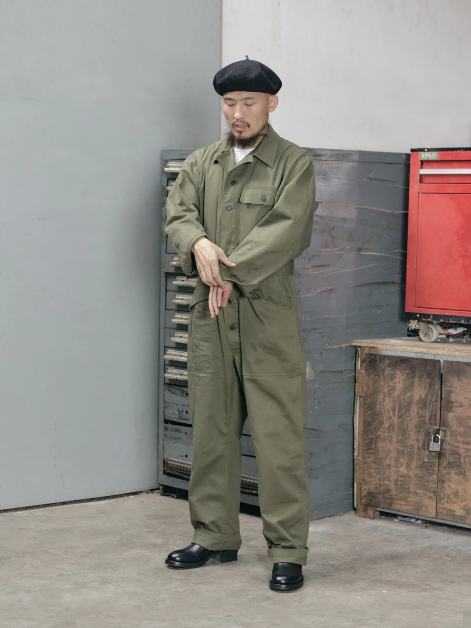 KOWM botas tácticas de piel marrón para hombre - imagen 4