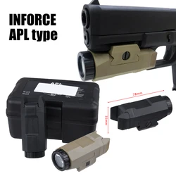 INFORCE APL-C, linterna táctica para pistola con montaje Picatinny
