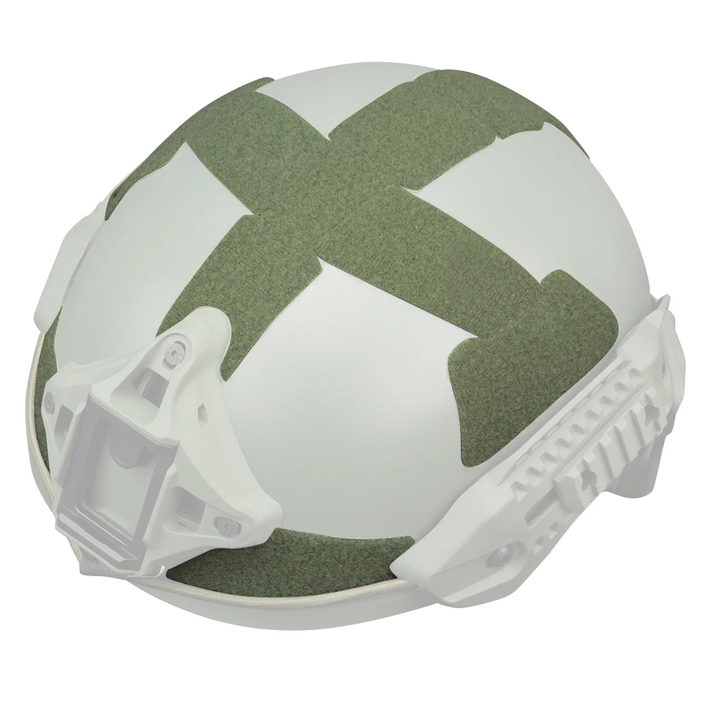 Sistema gancho bucle adhesivo para casco MK táctico - imagen 5