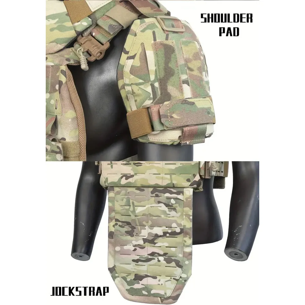 Arrmor Chaleco táctico caza protección ingle cuello hombro resistente - imagen 2