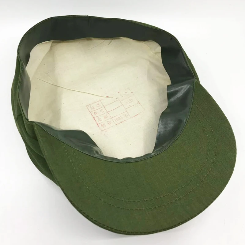 Sombrero estilo Mao vintage – Gorro militar de algodón - imagen 5