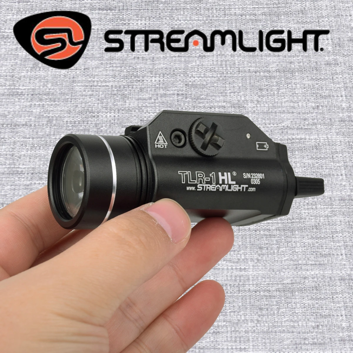 Streamlight TLR-1HL linterna táctica para Glock G17 G19 - imagen 4