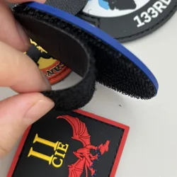 Parche PVC impermeable ecológico personalizado flor para gorra