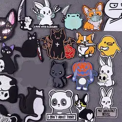 Parche bordado termoadhesivo animales divertidos para planchar
