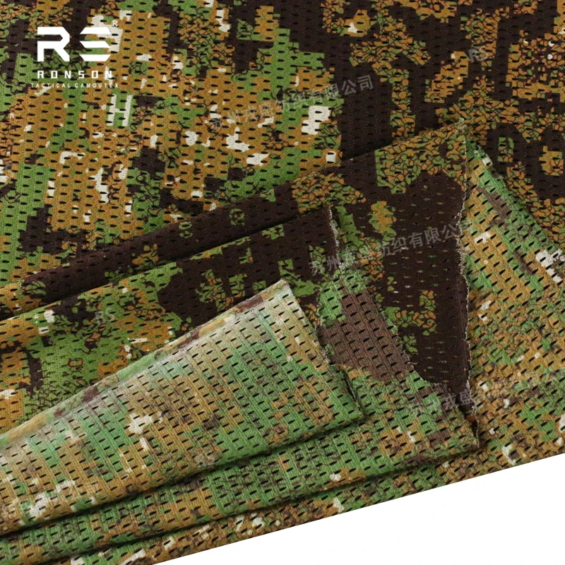 Tejido malla táctica tricot Pencott Greenzone camuflaje - imagen 5