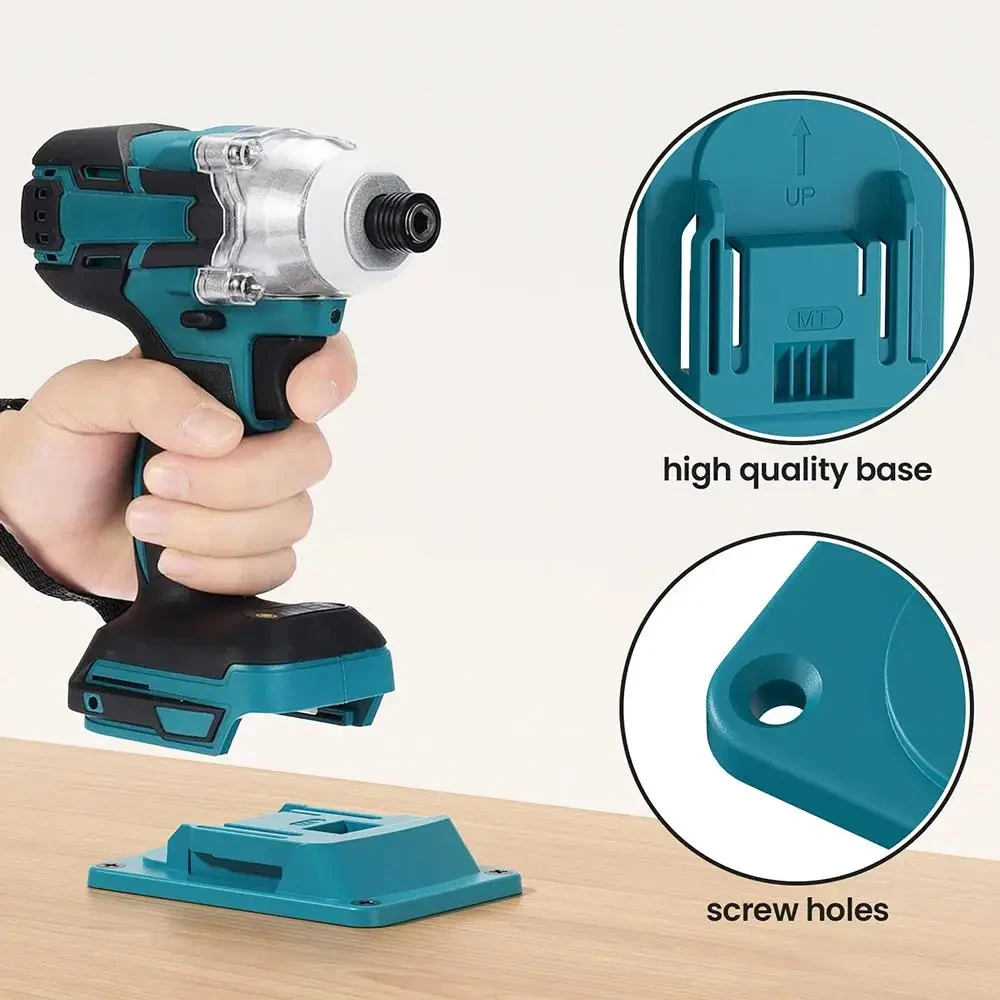 Soporte de pared Makita para herramientas eléctricas, ahorra espacio - imagen 4