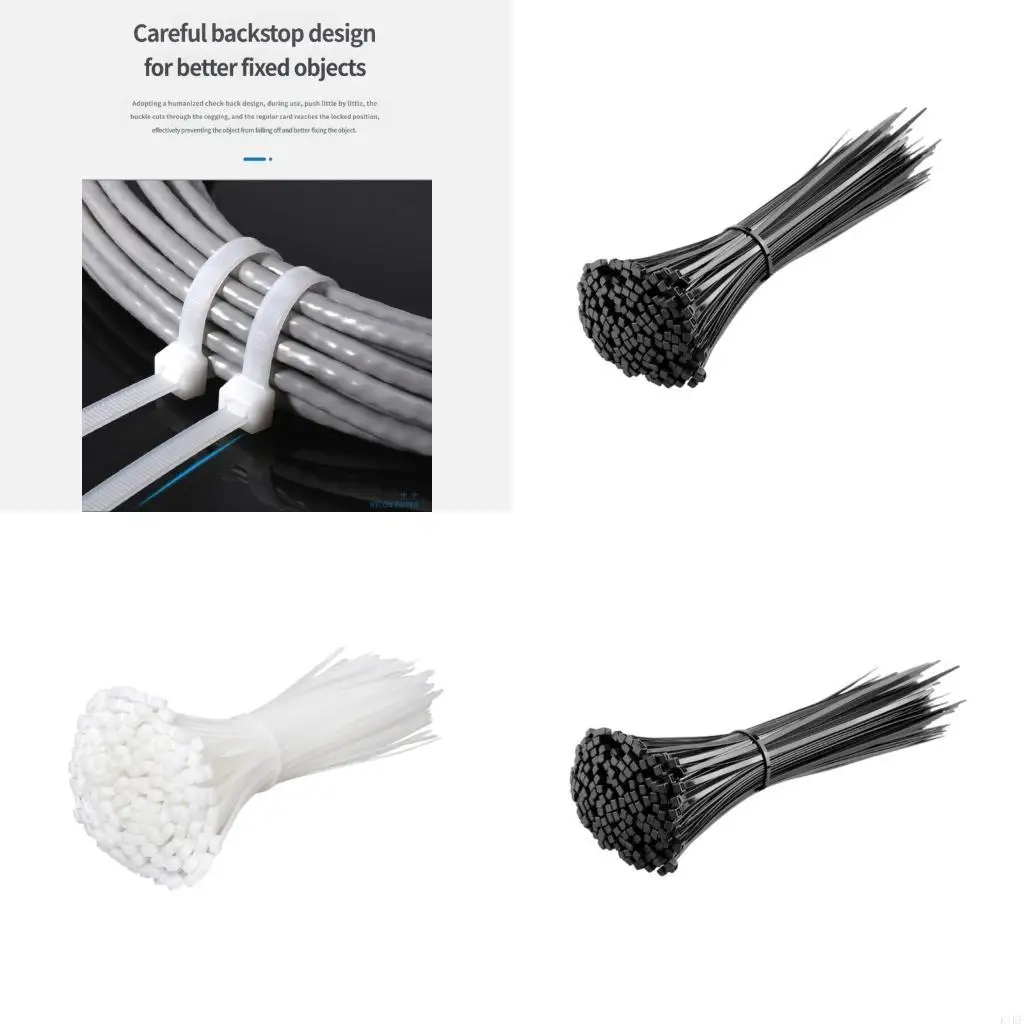 Bridas para cables nylon reutilizables con correa de ajuste - imagen 4