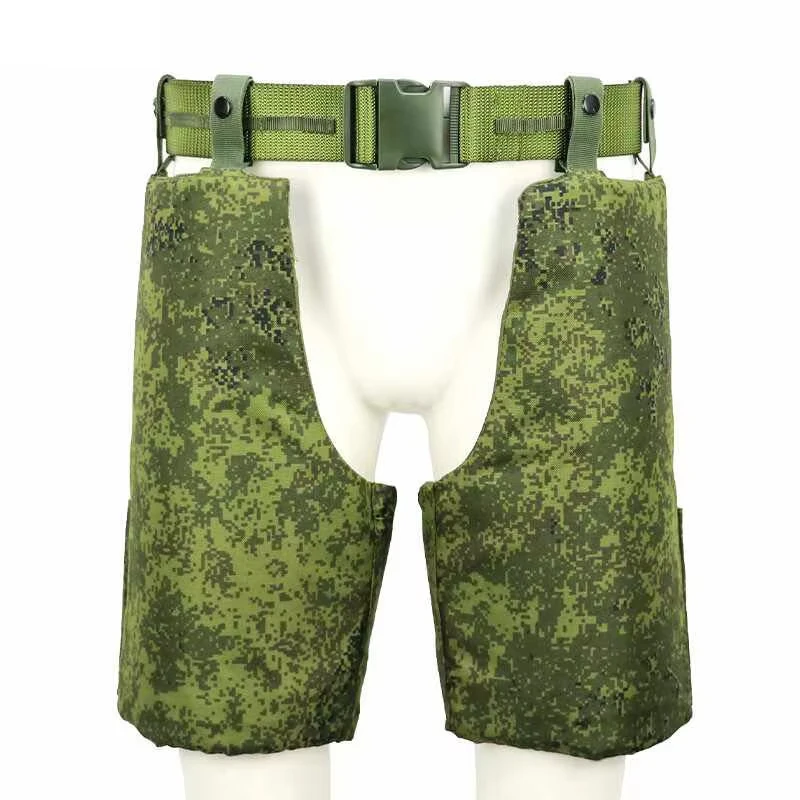 Protectores de piernas tácticos con placa frontal Airsoft - imagen 5