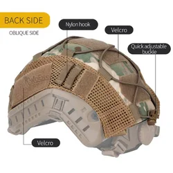 Cubierta casco táctico Airsoft Paintball multicazador