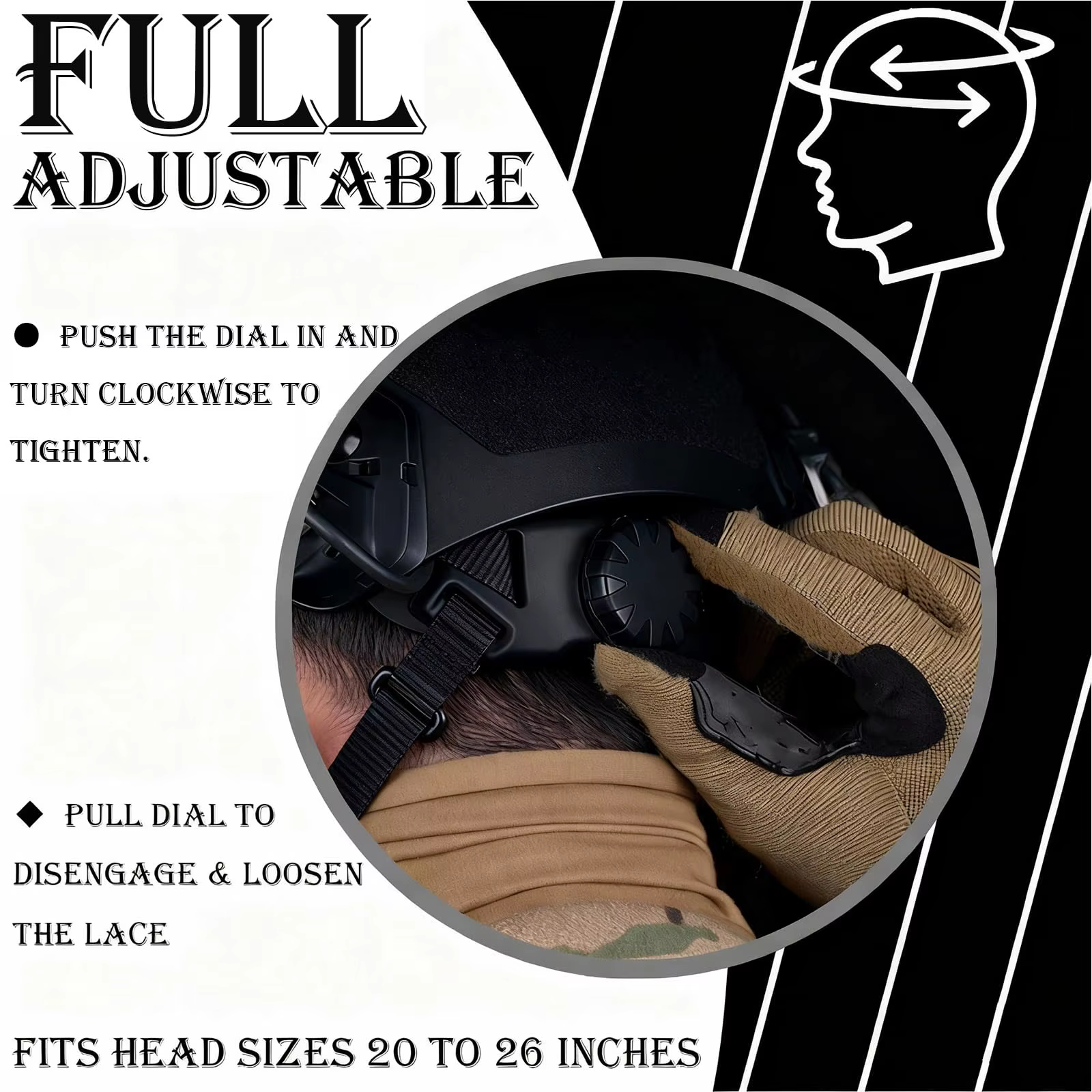 Casco Airsoft NVG - kit táctico multifunción con gafas Paintball - imagen 4