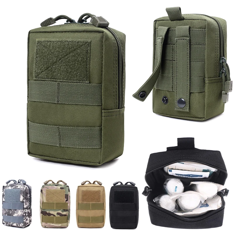 Riñonera táctica médica EDC MOLLE para chaleco combate - imagen 5
