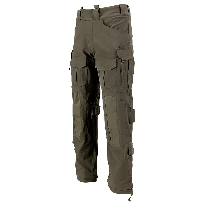 Pantalones tácticos S-E-K softshell elástico multidireccional naranja - imagen 3