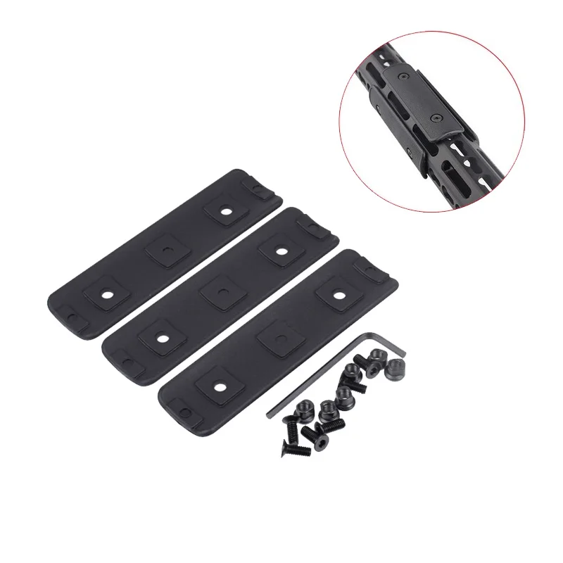 Cubrerieles Keymod de polímero táctico para fusil - imagen 2