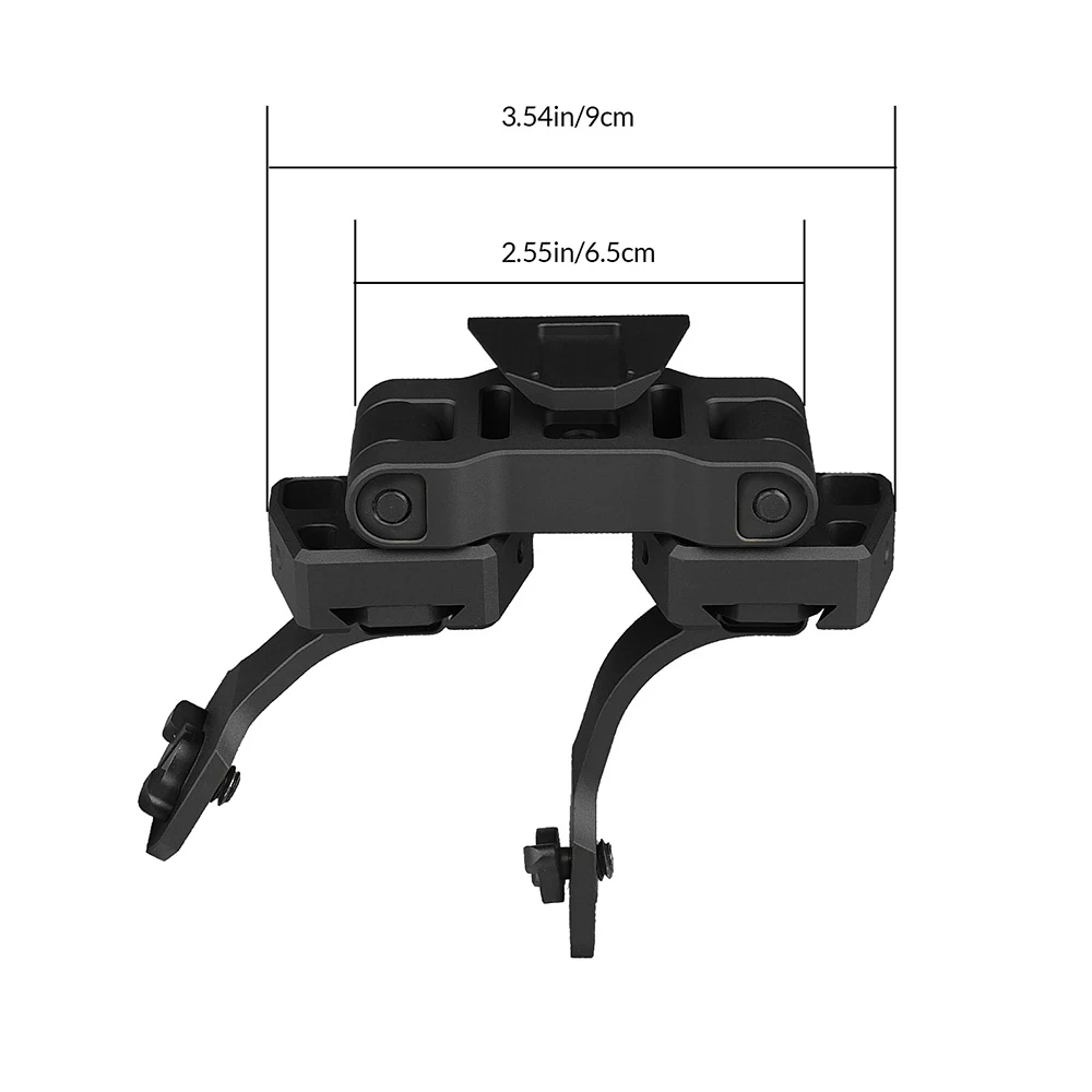 PVS-14 NVG puente binocular gafas visión nocturna adaptador soporte - imagen 4