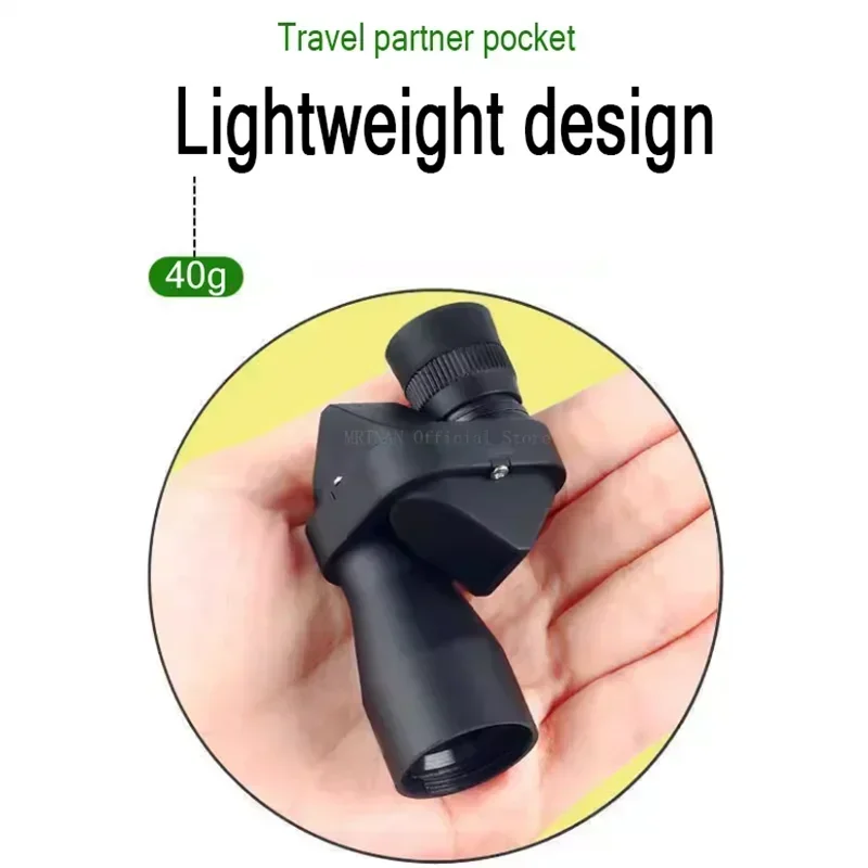 Telescopio monocular HD de bolsillo para pesca, caza y camping - imagen 5