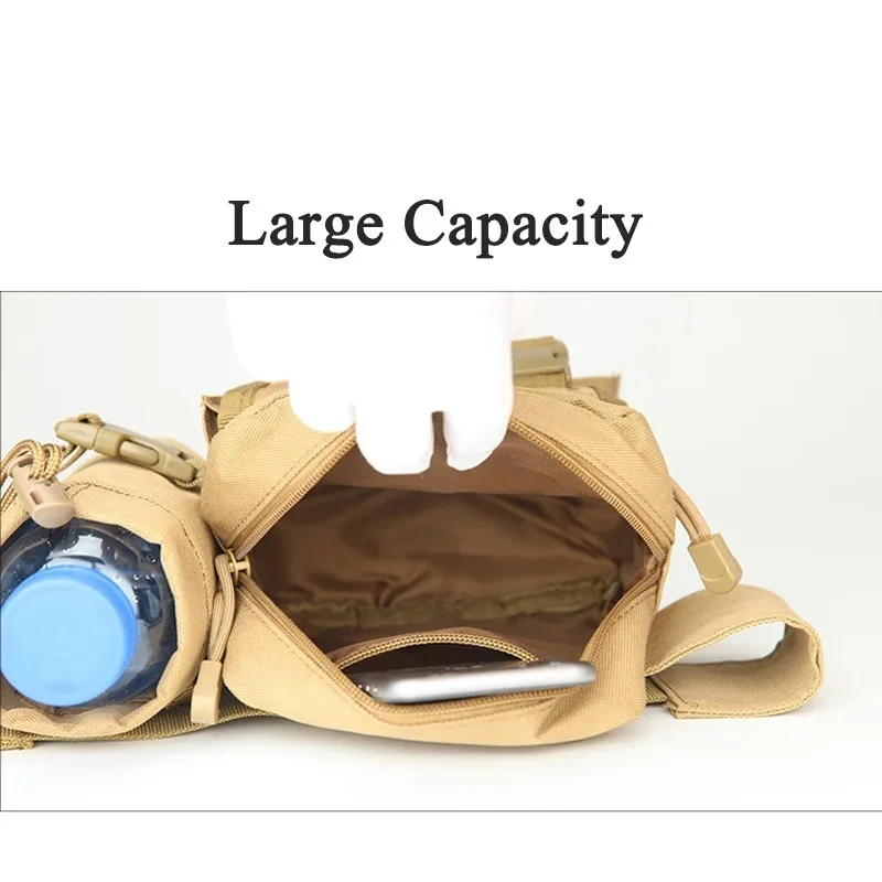 Riñonera Táctica Impermeable para Hombre – Faja para Senderismo y Uso Diario - imagen 4