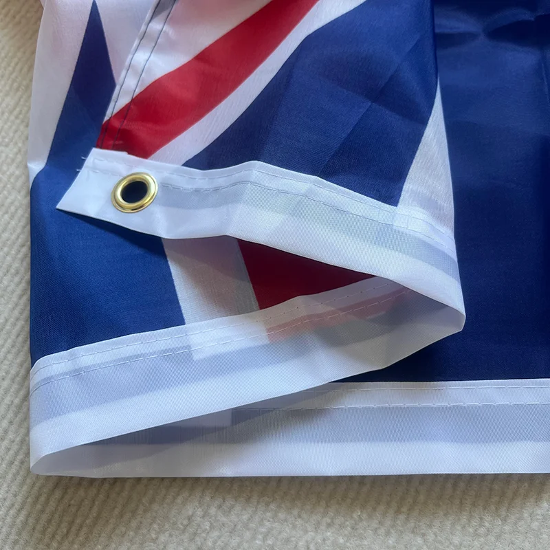 Instalación de la bandera con barra