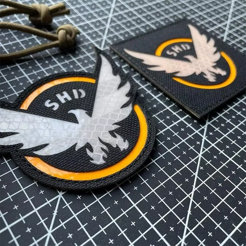 Parche bordado SHD The Division táctico para ropa y mochila - imagen 2