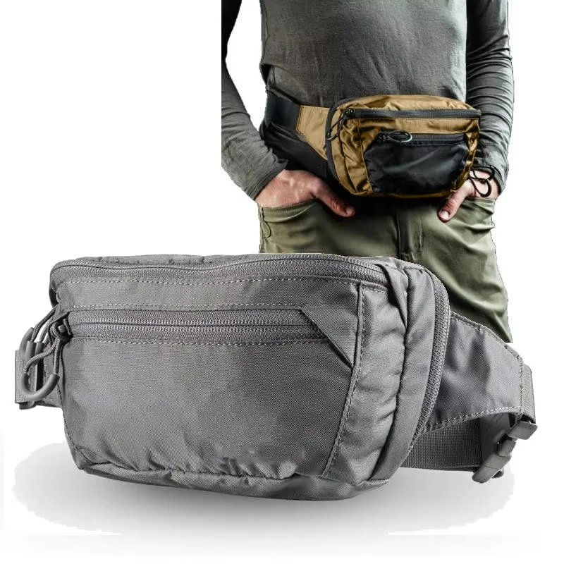 Riñonera táctica MOLLE ripstop resistente y ligera para exteriores