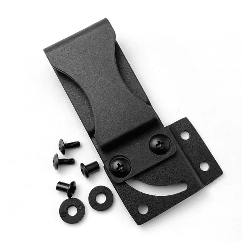Clip de cintura táctico negro para funda K-Sheath