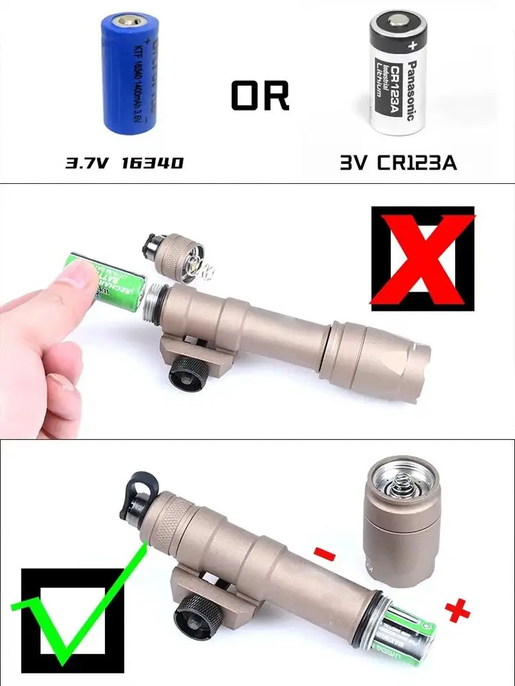 Detalle del cuerpo y cabezal para instalación de batería