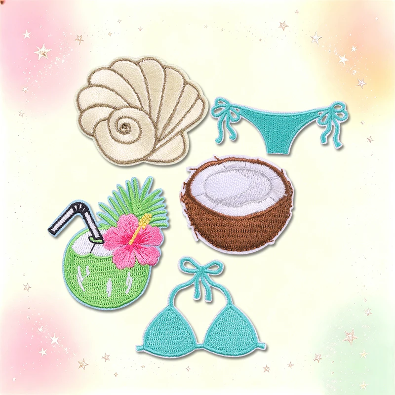 Diseños veraniegos para planchar y decorar