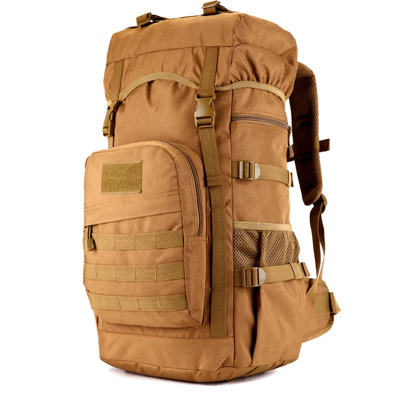 Mochila táctica Oxford 1000D 50L impermeable para camping y senderismo - imagen 3