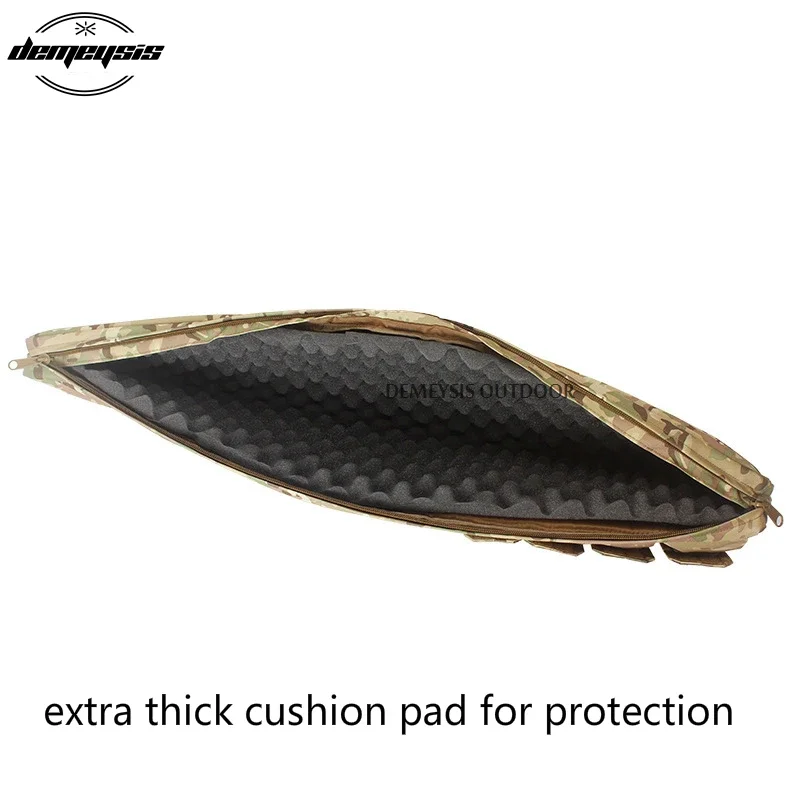 Funda acolchada porta rifle táctica bandolera