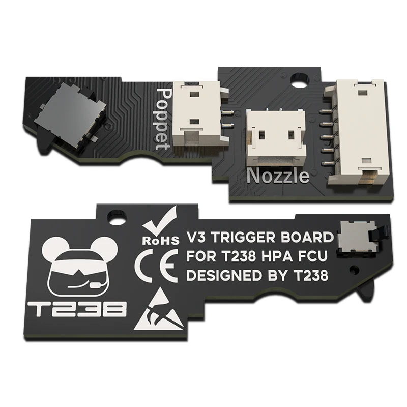 Placa de disparo Airsoft compatible con motor HPA para rifle - imagen 2