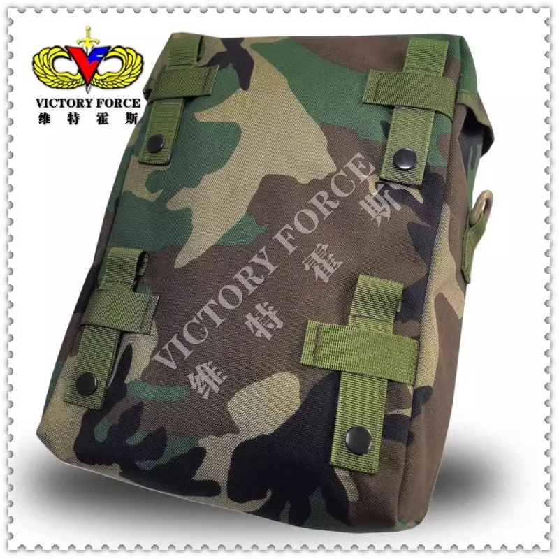 Pack táctico woodland MOLLE para equipamiento militar - imagen 4