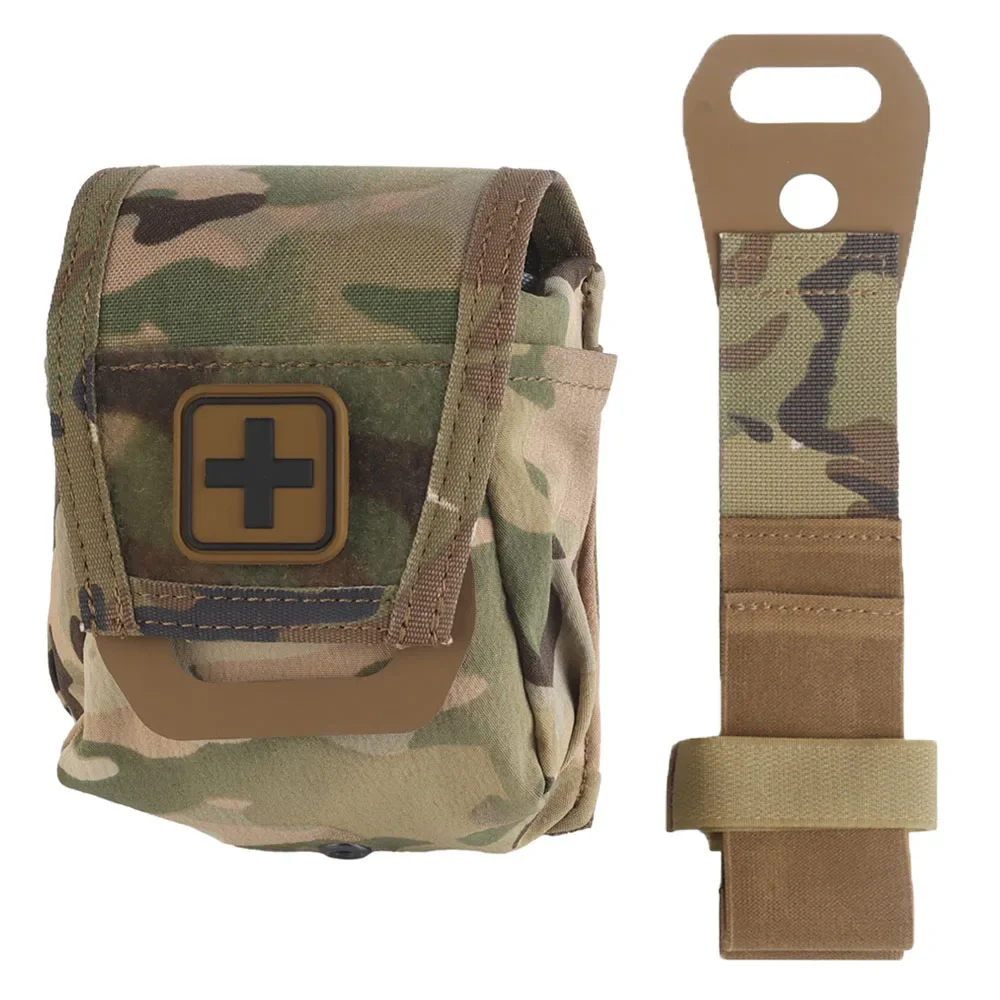 Bolsa MOLLE para EDC y botiquín - caza, camping y supervivencia
