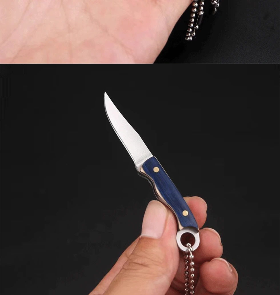 El cuchillo en un llavero