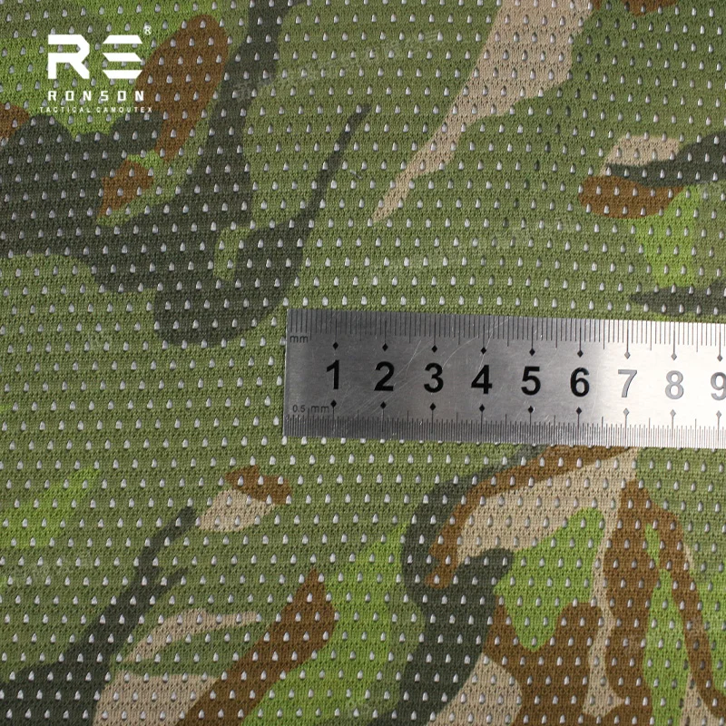 Tela antistática de malla poliéster camuflaje infantil uso táctico - imagen 4