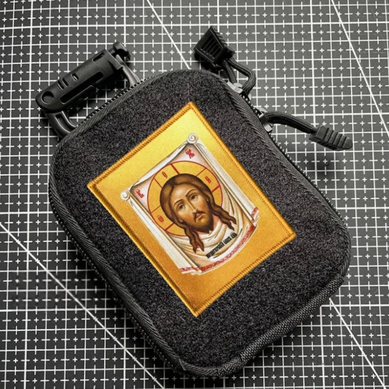 Esus Parche impreso con velcro gancho y bucle para mochila - imagen 3