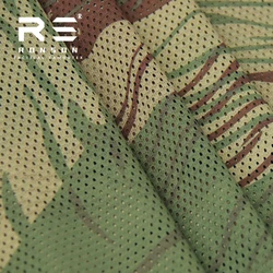 RHODESINA Tela táctica de malla camuflaje estampada transpirable