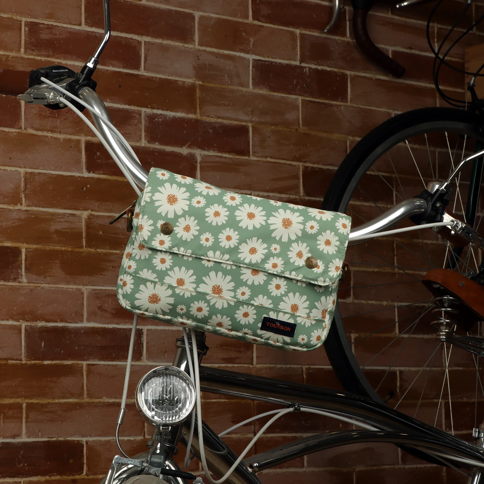 Tourbon Bolsa de Manillar Nailon Ligera para Bicicleta - imagen 3