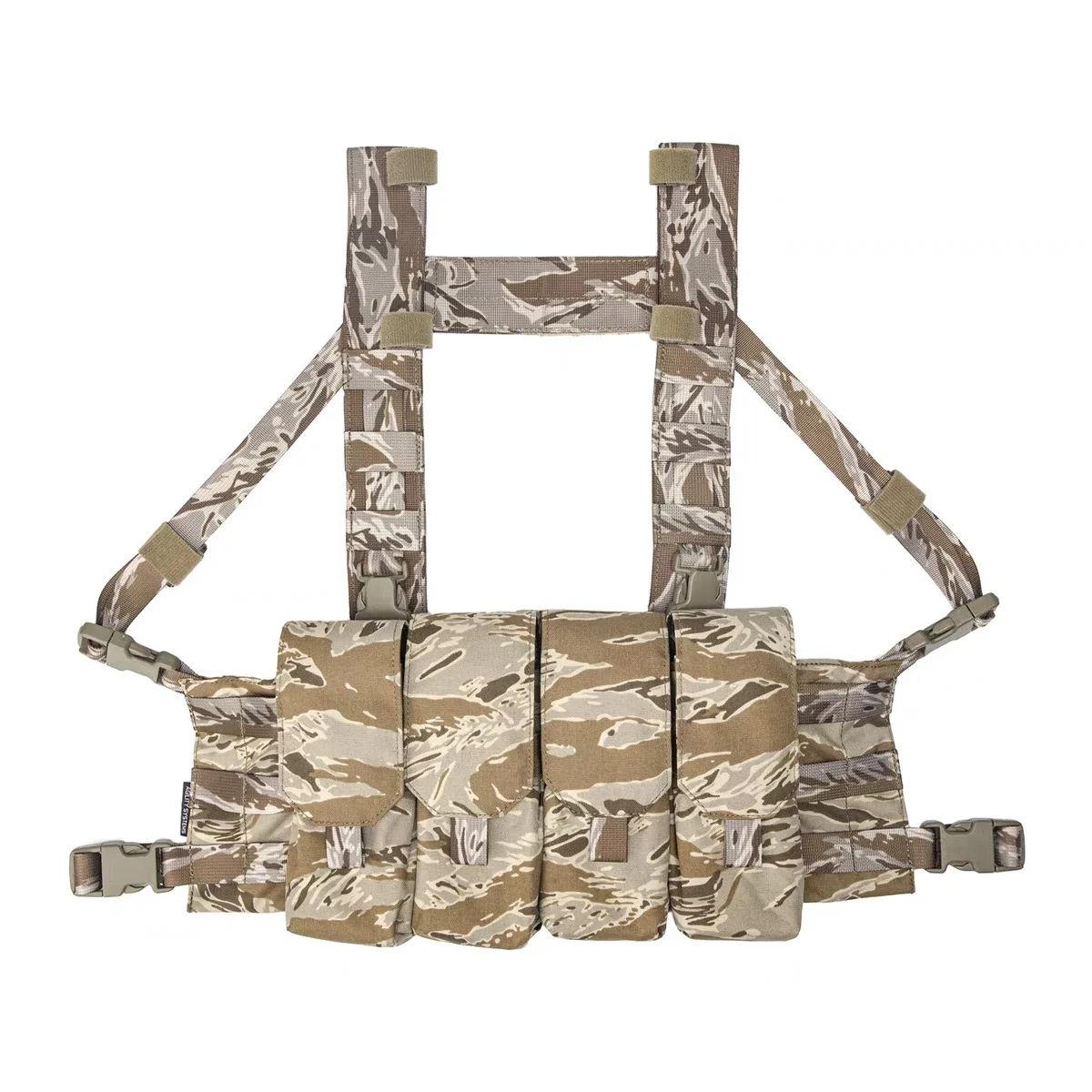 Colgador de pecho táctico ligero 500D Cordura MOLLE camouflage - imagen 4