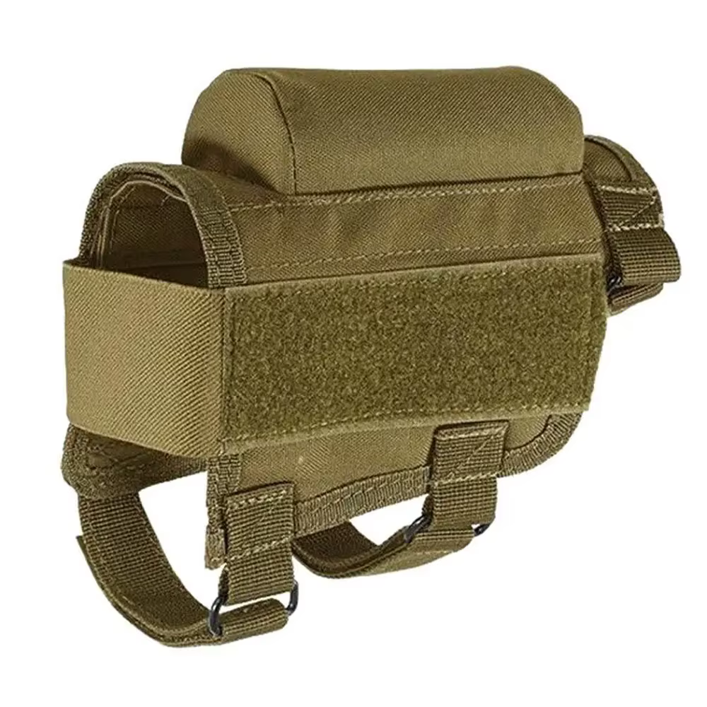 Bolsa táctica ajustable para culata, estuche portátil duradero