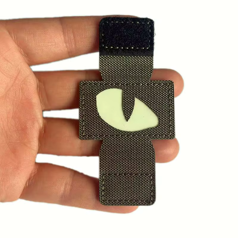 Combat Ranger – Parche ojos de diablo táctico fluorescente con velcro